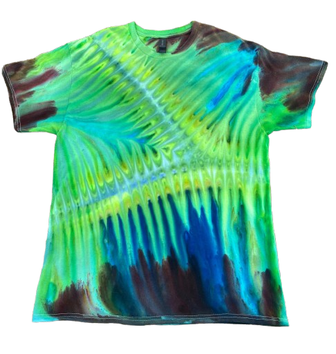 SkyDiArtist Ice Dyed Tie Dyed T-Shirt