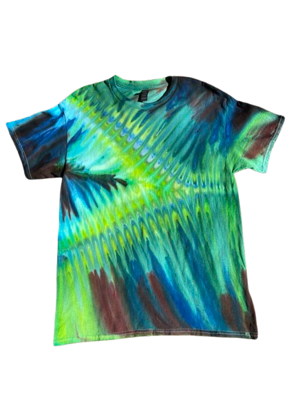 SkyDiArtist Ice Dyed Tie Dyed T-Shirt