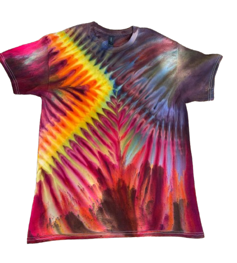 SkyDiArtist Ice Dyed Tie Dye T-Shirt