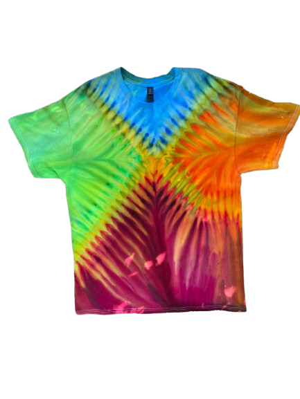 SkyDiArtist Ice Dyed Tie Dyed T-Shirt